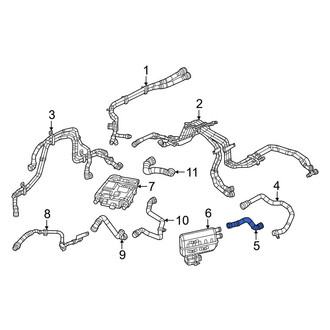 Jeep OE - Drive Motor Battery Pack Coolant Hose