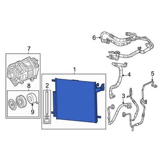 Jeep OE - A/C Condenser