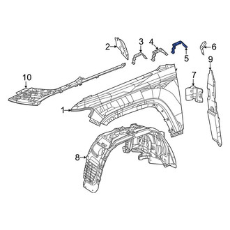 Jeep OE - Fender Bracket