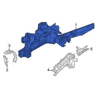 Jeep OE - Front Left Fender Apron Assembly