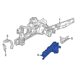Jeep OE - Front Right Fender Rail
