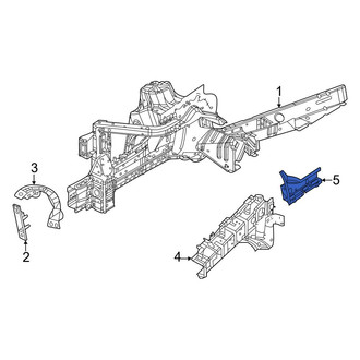 Jeep OE - Front Right Fender Closing Plate