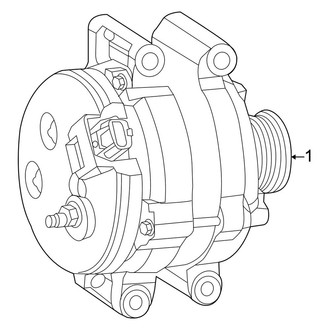 Jeep OE - Electrical - Alternator (3.6L)