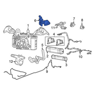 Jeep OE - Rear Left Suspension Ride Height Sensor