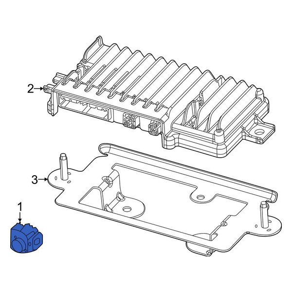 Jeep OE 6PG85TZZAA - Front Parking Aid Sensor