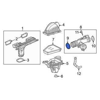 Jeep OE - Engine Air Duct Clamp