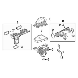Jeep OE - Engine - Air Inlet (3.6L)