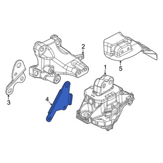 Jeep OE - Left Engine Mount Bracket