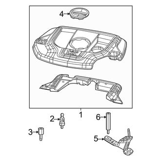 Jeep OE - Engine Appearance Cover (3.6L)