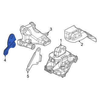 Jeep OE - Left Inner Engine Mount Support Bracket