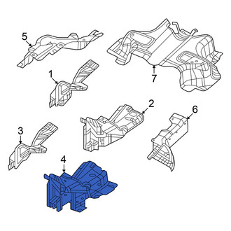 Jeep OE - Floor Pan Heat Shield