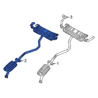 Jeep OE - Exhaust Muffler
