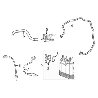 Jeep OE - Emission System - Emission Components (3.6L)