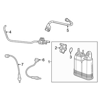 Jeep OE - Emission System - Emission Components (5.7L)