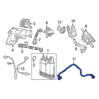 Jeep OE - Evaporative Emissions System Lines
