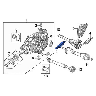 Jeep OE - Differential Housing Bracket