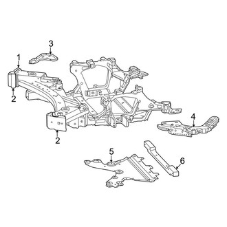 Jeep OE - Front Suspension - Suspension Mounting