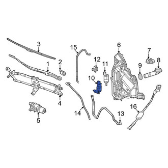 Jeep OE - Windshield Washer Pump