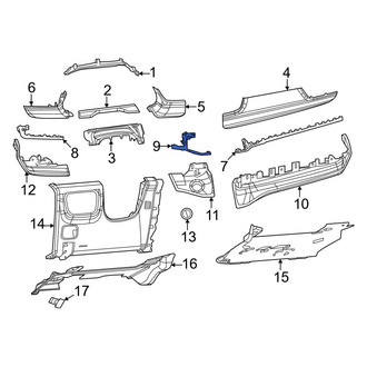 Jeep OE - Center Courtesy Light