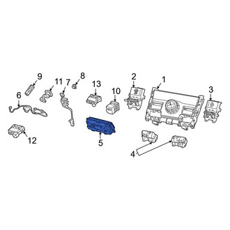Jeep OE - HVAC Temperature Control Panel