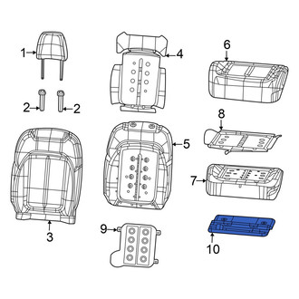 Jeep OE - Rear Lower Climate Controlled Seat Duct