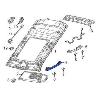 Jeep OE - Front Interior Grab Bar