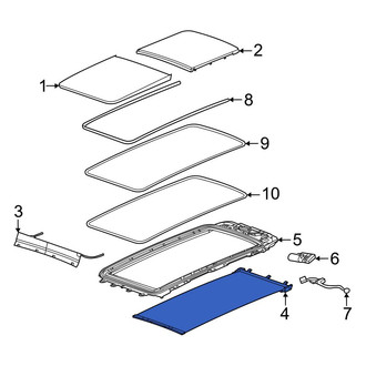 Jeep OE - Sunroof Cover