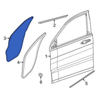 Jeep OE - Front Left Outer Door Seal