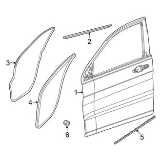 Jeep OE - Front Door - Door & Components