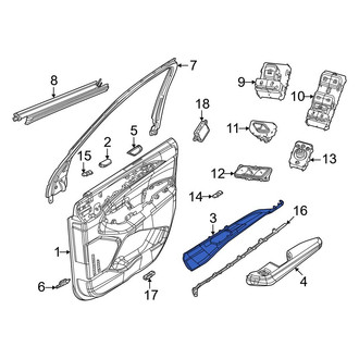 Jeep OE - Front Left Door Applique