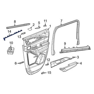 Jeep OE - Rear Left Courtesy Light
