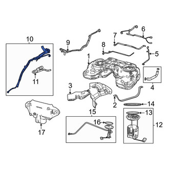 Jeep OE - Lower Fuel Tank Filler Neck