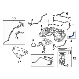 Jeep OE - Lower Fuel Tank Filler Neck