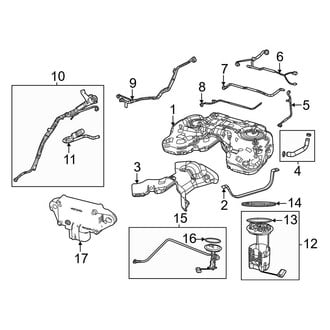 Jeep OE - Fuel System Components (3.6L / 5.7L)