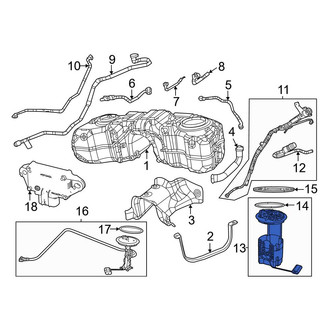 Jeep OE - Fuel Pump and Sender Assembly