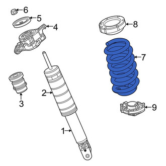 Jeep OE - Rear Coil Spring