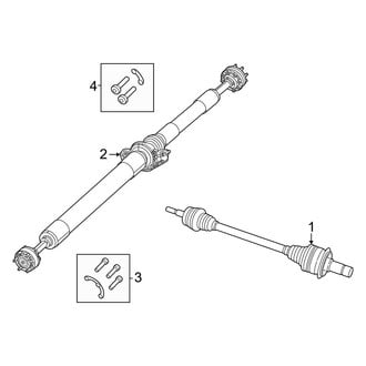 Jeep OE - Rear Suspension - Drive Axles