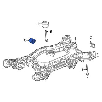 Jeep OE - Rear Differential Mount Insulator