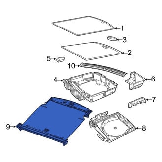Mopar® - Black Cargo Cover