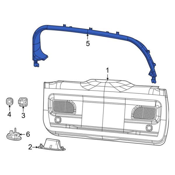 Liftgate Trim