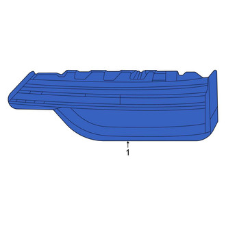Jeep OE - Rear Left Back Up Light Assembly