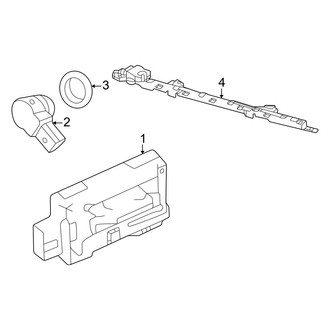 Jeep OE - Rear Bumper - Electrical Components (Overland / Overland 4xe / Summit / Summit 4xe / Summit Reserve / Summit Reserve 4xe)