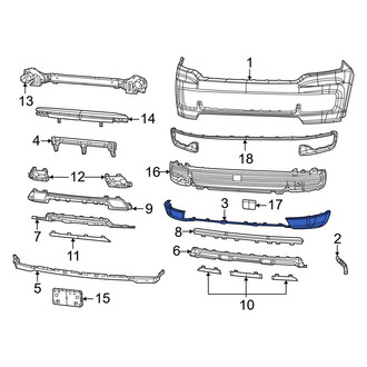 Jeep OE - Front Lower Bumper Cover