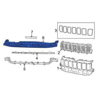 Jeep OE - Front Grille Molding