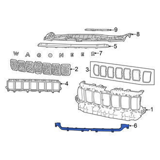 Jeep OE - Front Lower Grille Molding