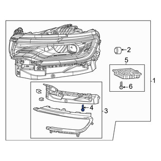 Jeep OE - Headlight Mounting Screw