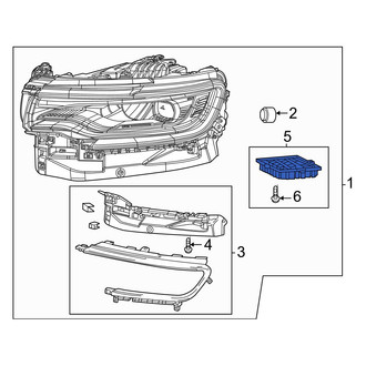 Jeep OE - Front Headlight Control Module