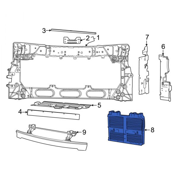 Radiator Shutter Assembly