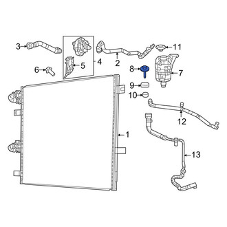 Jeep OE - Engine Coolant Reservoir Screw