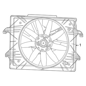 Jeep OE - Cooling Fan (Series I / Series I Carbide / Series II / Series II Carbide / Series III / Series III Carbide)